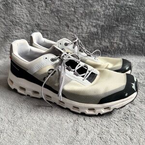 Men's 10 On Running Cloudvista Trail Running Shoe Black White